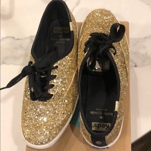 gold sparkle keds